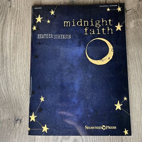 Heather Sorenson - Midnight Faith Vocal Piano Book Audio Shawnee Press - Picture 2 of 6